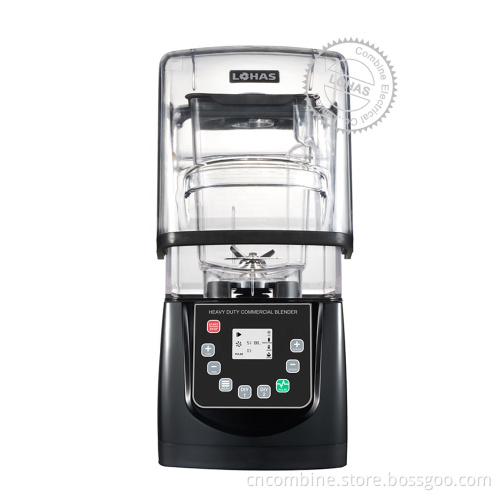 Powerful Heavy Duty Smoothie Blender with Soundproof Cover